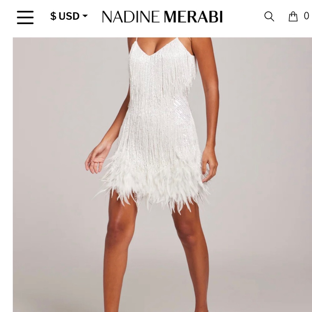 Gorgeous and fun! Nadine Merabi Lottie dress!